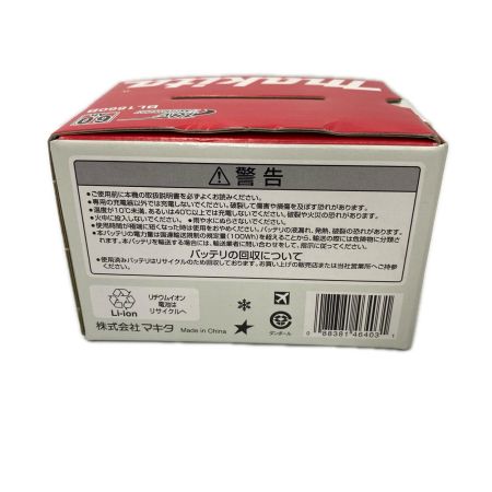 MAKITA マキタ 18Vバッテリー BL1860B ブラック 未使用品