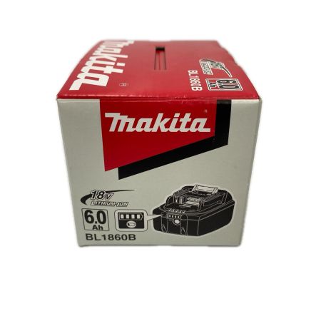 MAKITA マキタ 18Vバッテリー BL1860B ブラック 未使用品