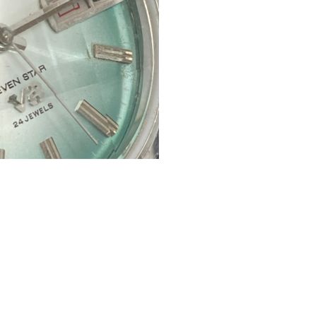 CITIZEN シチズン セブンスター V2 カットガラス 24石 4-770781 グリーン 自動巻き メンズ 腕時計 SEVEN STAR