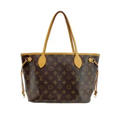 LOUIS VUITTON ルイヴィトン モノグラム ネヴァーフルPM M40155 ショルダートートバッグ 保存袋有 Bランク