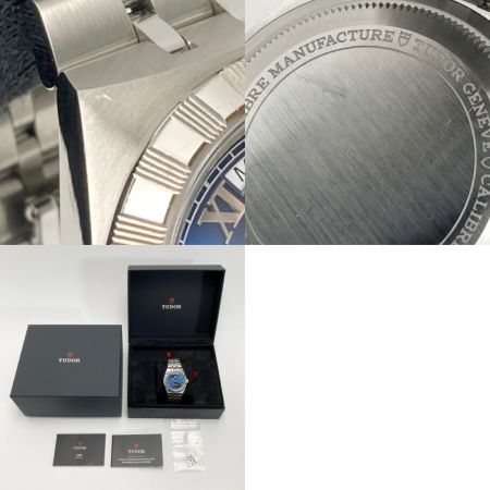 TUDOR チューダー/チュードル ロイヤル40 デイデイト 2840D1A0 ブルー 自動巻き メンズ 腕時計 箱・取説有