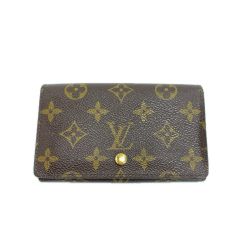 LOUIS VUITTON ルイヴィトン モノグラム ポルトモネ ビエ トレゾール M61730 2つ折り財布 Bランク