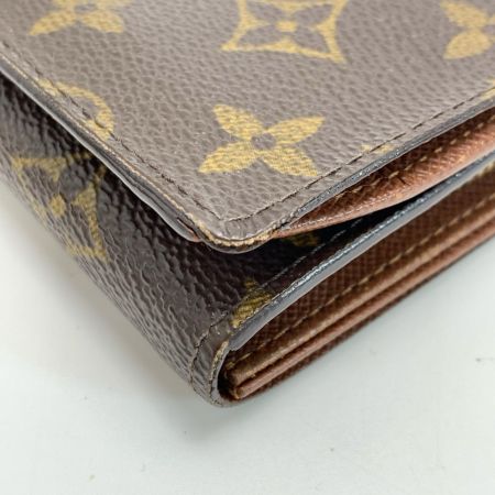 LOUIS VUITTON ルイヴィトン モノグラム ポルトモネ ビエ トレゾール M61730 2つ折り財布