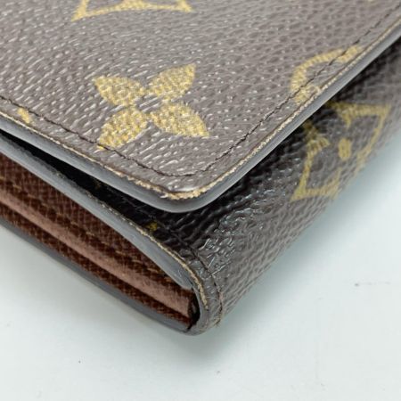 LOUIS VUITTON ルイヴィトン モノグラム ポルトモネ ビエ トレゾール M61730 2つ折り財布