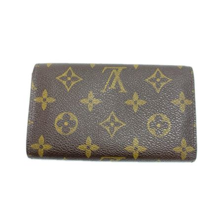 LOUIS VUITTON ルイヴィトン モノグラム ポルトモネ ビエ トレゾール M61730 2つ折り財布