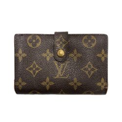 LOUIS VUITTON ルイヴィトン モノグラム ポルトモネ ビエ ヴィエノワ  M61663 2つ折り財布 がま口 Cランク