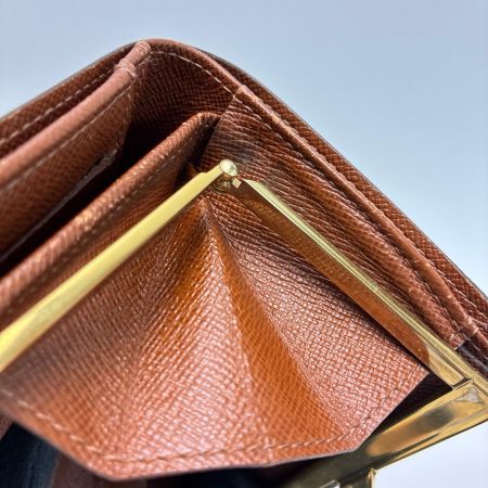 LOUIS VUITTON ルイヴィトン モノグラム ポルトモネ ビエ ヴィエノワ  M61663 2つ折り財布 がま口