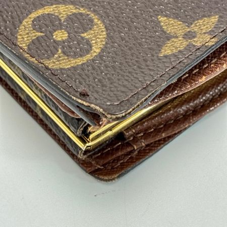 LOUIS VUITTON ルイヴィトン モノグラム ポルトモネ ビエ ヴィエノワ  M61663 2つ折り財布 がま口