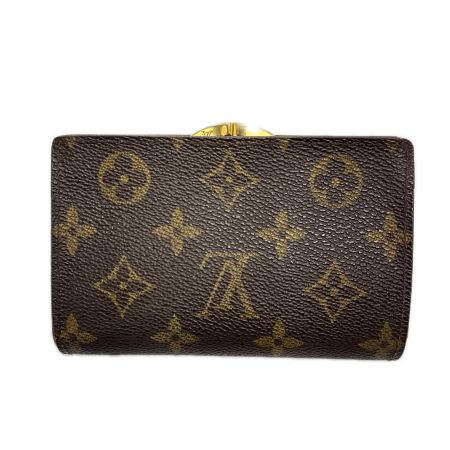 LOUIS VUITTON ルイヴィトン モノグラム ポルトモネ ビエ ヴィエノワ  M61663 2つ折り財布 がま口