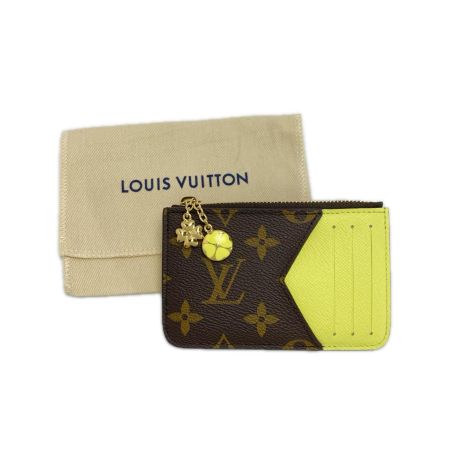 LOUIS VUITTON ルイヴィトン モノグラム ポルトカルト・ロミー M27771 イエロー コインケース 袋有