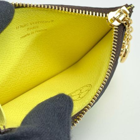 LOUIS VUITTON ルイヴィトン モノグラム ポルトカルト・ロミー M27771 イエロー コインケース 袋有