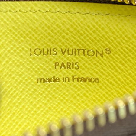 LOUIS VUITTON ルイヴィトン モノグラム ポルトカルト・ロミー M27771 イエロー コインケース 袋有