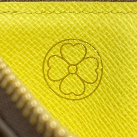 LOUIS VUITTON ルイヴィトン モノグラム ポルトカルト・ロミー M27771 イエロー コインケース 袋有