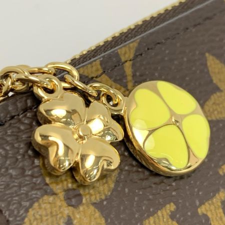 LOUIS VUITTON ルイヴィトン モノグラム ポルトカルト・ロミー M27771 イエロー コインケース 袋有