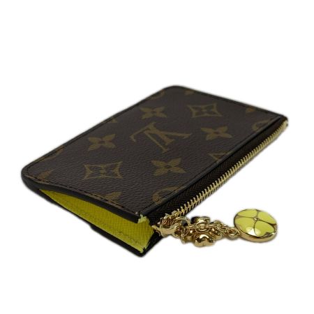 LOUIS VUITTON ルイヴィトン モノグラム ポルトカルト・ロミー M27771 イエロー コインケース 袋有