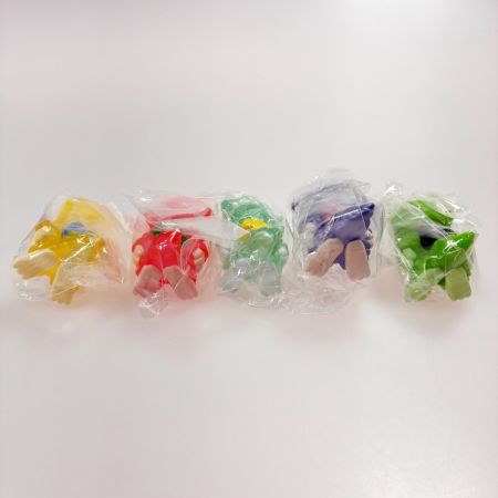 VAG 10th Anniversary 1 おおかみくん ソフビフィギュア 5個セット 人形