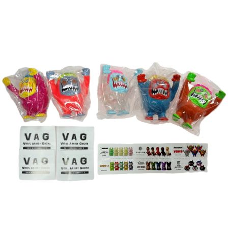 VAG 10th Anniversary 1 BONGO ソフビフィギュア 5個セット 人形 