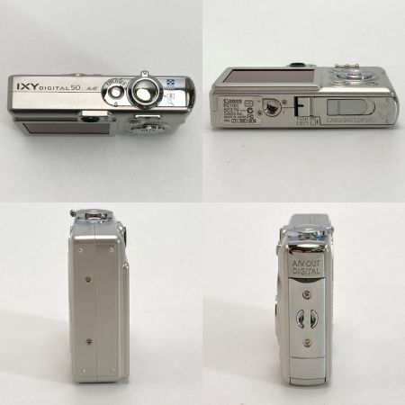 CANON キャノン コンパクトデジタルカメラ  IXY DIGITAL 50 PC1101 バッテリー無し