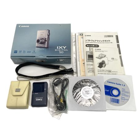 CANON キャノン コンパクトデジタルカメラ  IXY DIGITAL 50 PC1101 バッテリー無し