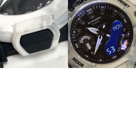CASIO カシオ G-SHOCK GRUNGE SNOW CAMOUFLAGE GA-2200GC-7AJF ホワイト クォーツ メンズ 腕時計
