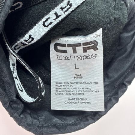 CTR トレッキング グローブ スペリオールダウンスキーミット サイズ L スキー スノーボード CTR1522 ブラック