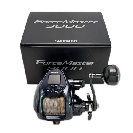 SHIMANO シマノ 22 フォースマスター 3000 044488 電動リール コード・箱付き