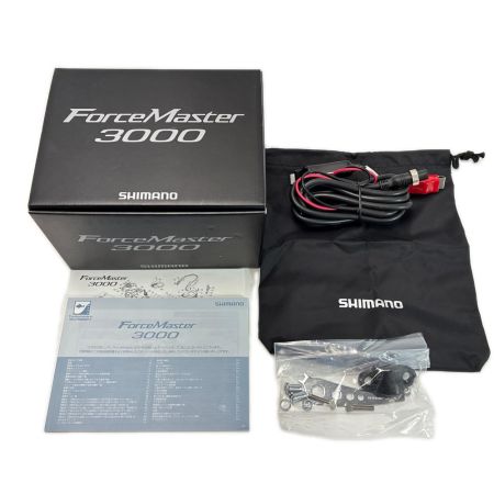 SHIMANO シマノ 22 フォースマスター 3000 044488 電動リール コード・箱付き