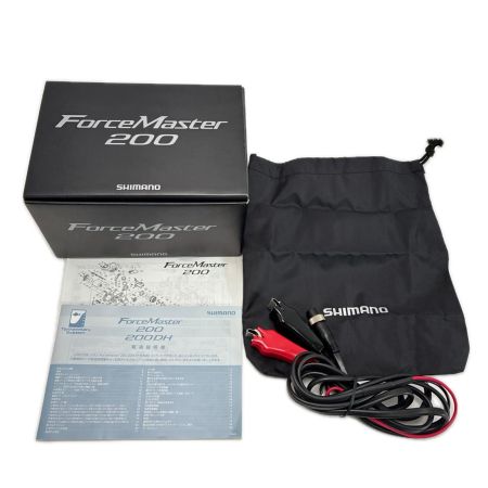 SHIMANO シマノ 21 フォースマスター 200 042583 電動リール コード・箱付き