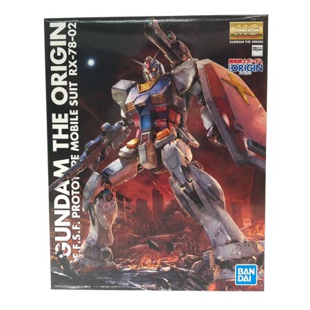 BANDAI バンダイ MG RX-78-2 ガンダム 「機動戦士ガンダム THE ORIGIN」