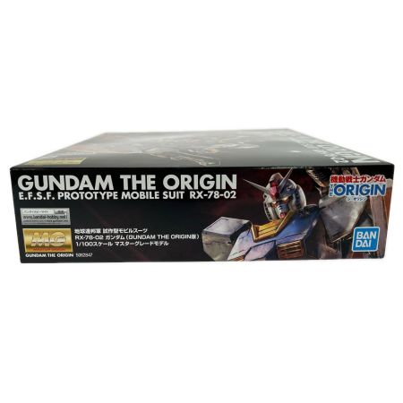 BANDAI バンダイ MG RX-78-2 ガンダム 「機動戦士ガンダム THE ORIGIN」