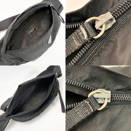 PRADA プラダ ウエストバッグ ナイロン ブラック