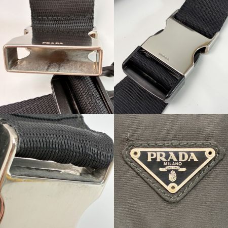 PRADA プラダ ウエストバッグ ナイロン ブラック
