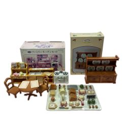 シルバニアファミリー セ-138 ファミリーキッチンセット&A-21 アーバンライフ アーバン サイドボード Bランク