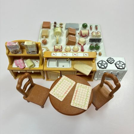 シルバニアファミリー セ-138 ファミリーキッチンセット&A-21 アーバンライフ アーバン サイドボード