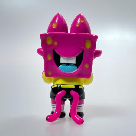 Unbox Industries × GRAPE BRAIN スポンジ・ボブ ジゴクネコ コラボソフビ