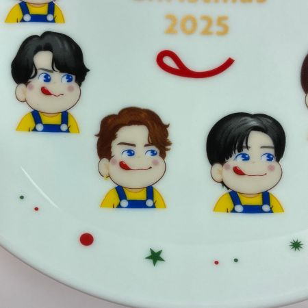SnowMan 2025クリスマスお皿 不二家 Snow Man オリジナルクリスマスプレート 2025 箱有