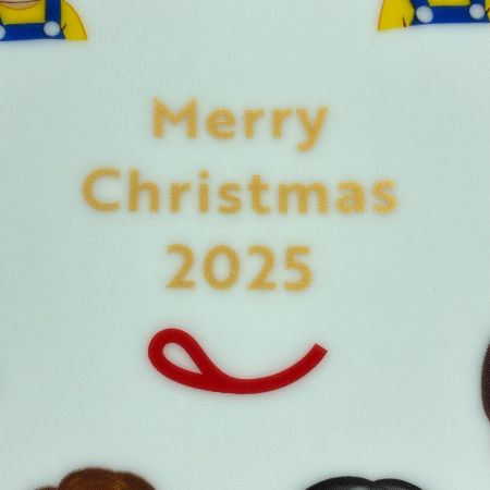 SnowMan 2025クリスマスお皿 不二家 Snow Man オリジナルクリスマスプレート 2025 箱有
