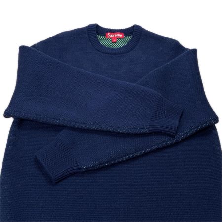 Supreme シュプリーム SPITFIRE SWEATER ネイビー ニット Sサイズ メンズ