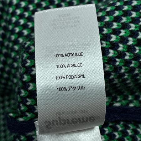 Supreme シュプリーム SPITFIRE SWEATER ネイビー ニット Sサイズ メンズ