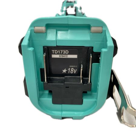 MAKITA マキタ インパクトドライバ TD173DGXTB ターコイズブルー 未使用品