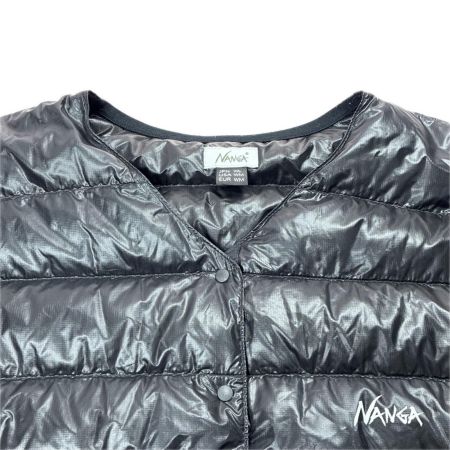 NANGA ナンガ インナー ダウンジャケット SIZE L GL-02E ブラック レディース