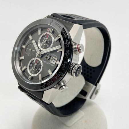 TAG HEUER タグホイヤー カレラ キャリバー ホイヤー01 CAR201Z グレー 自動巻き メンズ 腕時計