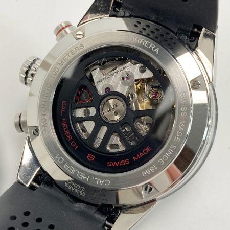 TAG HEUER タグホイヤー カレラ キャリバー ホイヤー01 CAR201Z グレー 自動巻き メンズ 腕時計