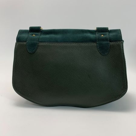 see by chloe シーバイクロエ 2WAYバッグ コリンズスウェードショルダー グリーン レディース