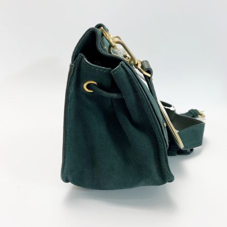 see by chloe シーバイクロエ 2WAYバッグ コリンズスウェードショルダー グリーン レディース