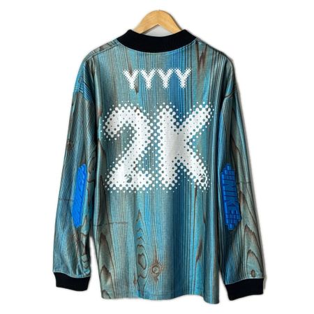 NIKE ナイキ x OFF WHYTE 001 Soccer Jersey スカイブルー サッカージャージ サイズ L メンズ