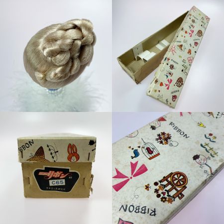 SUKIYO リボン印 青ドレス 昭和レトロ  生活雑貨 インテリア小物 置物 箱有