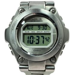 CASIO カシオ G-SHOCK MR-G デジタル MRG-100 シルバー クォーツ メンズ 腕時計 Cランク