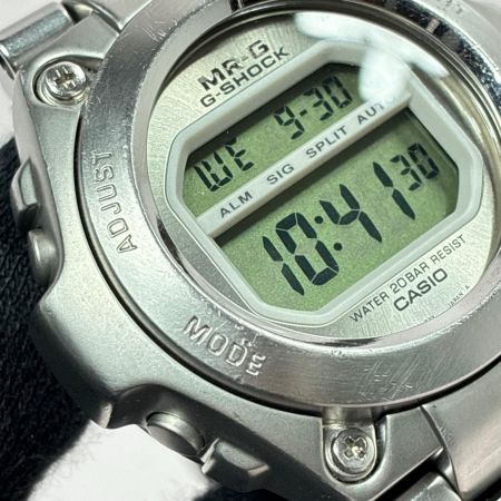 CASIO カシオ G-SHOCK MR-G デジタル MRG-100 シルバー クォーツ メンズ 腕時計