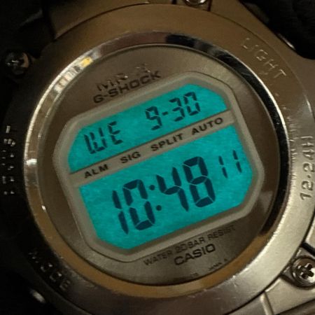 CASIO カシオ G-SHOCK MR-G デジタル MRG-100 シルバー クォーツ メンズ 腕時計
